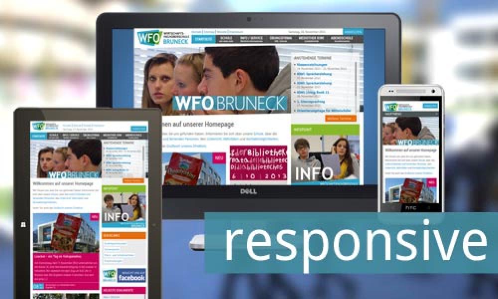 Neues Design unserer Homepage