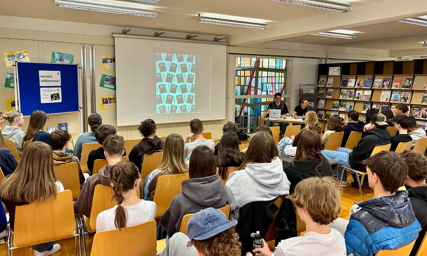 Autorenbegegnung mit Christine und Benjamin Knödler