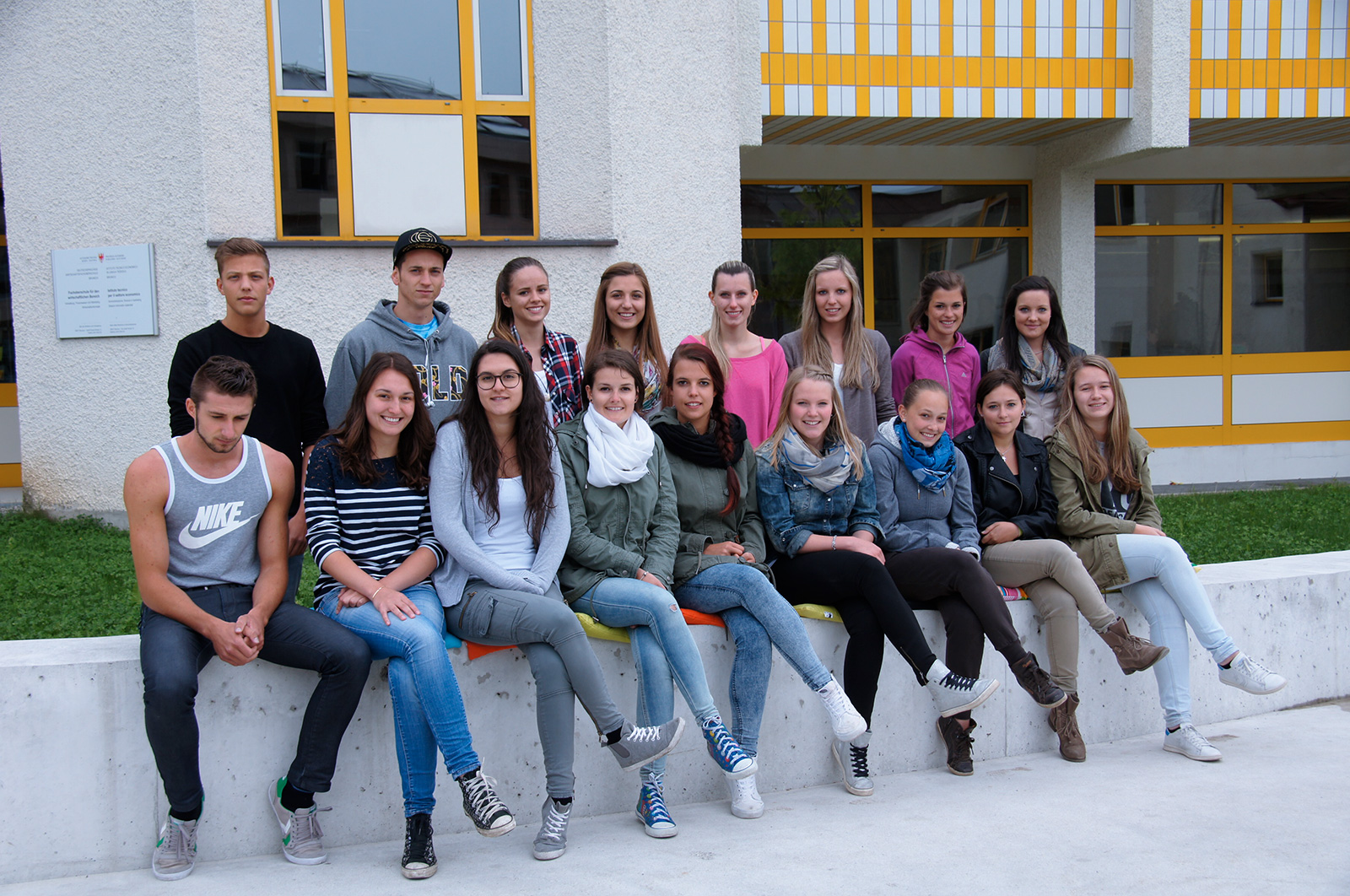 Maturanten der Klasse 5A VFM