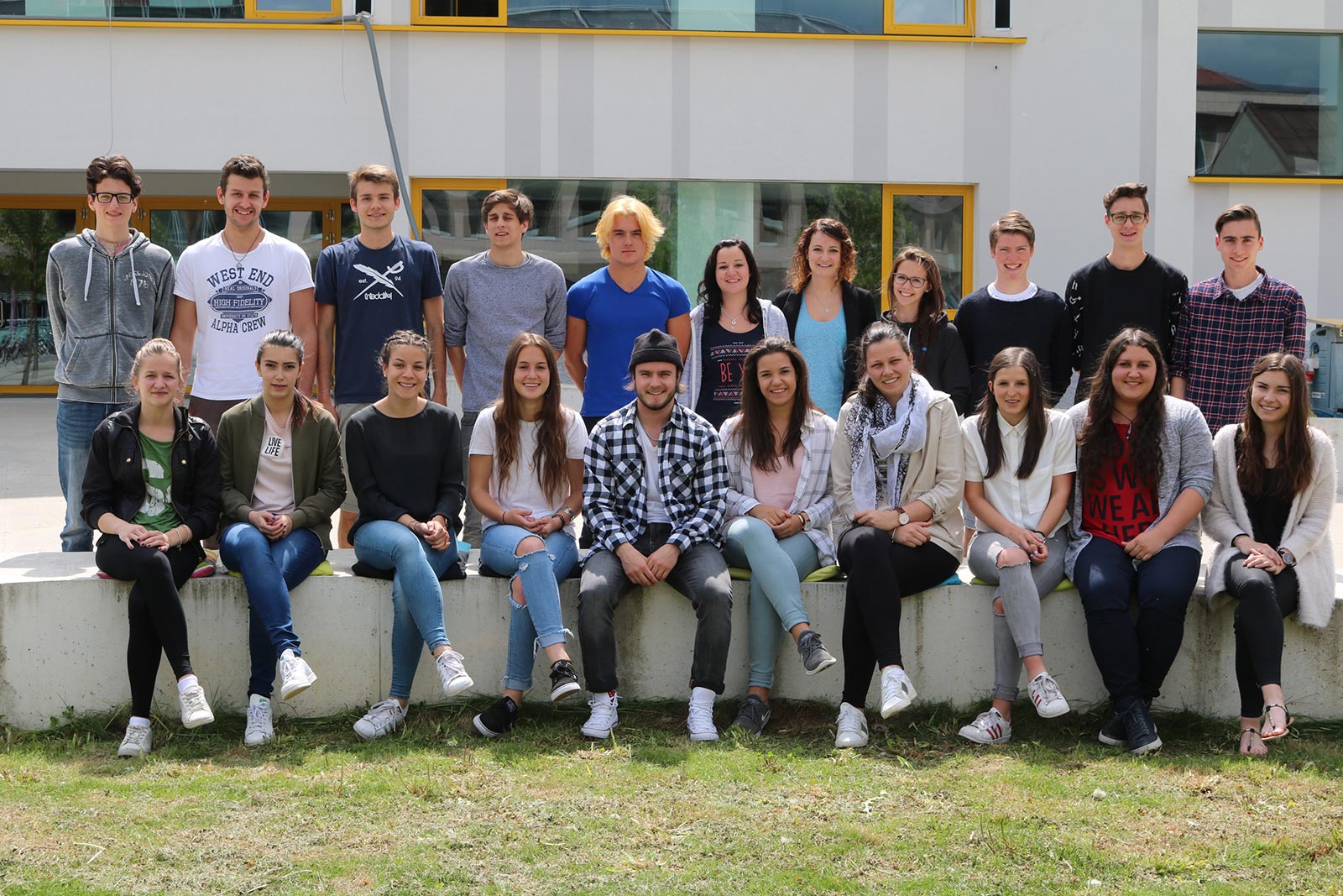 Maturanten der Klasse 5C VFM