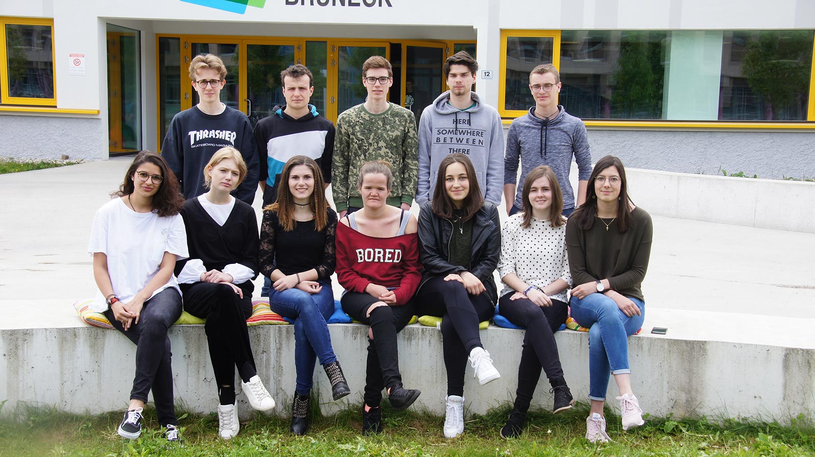 Maturanten der Klasse 5D WI