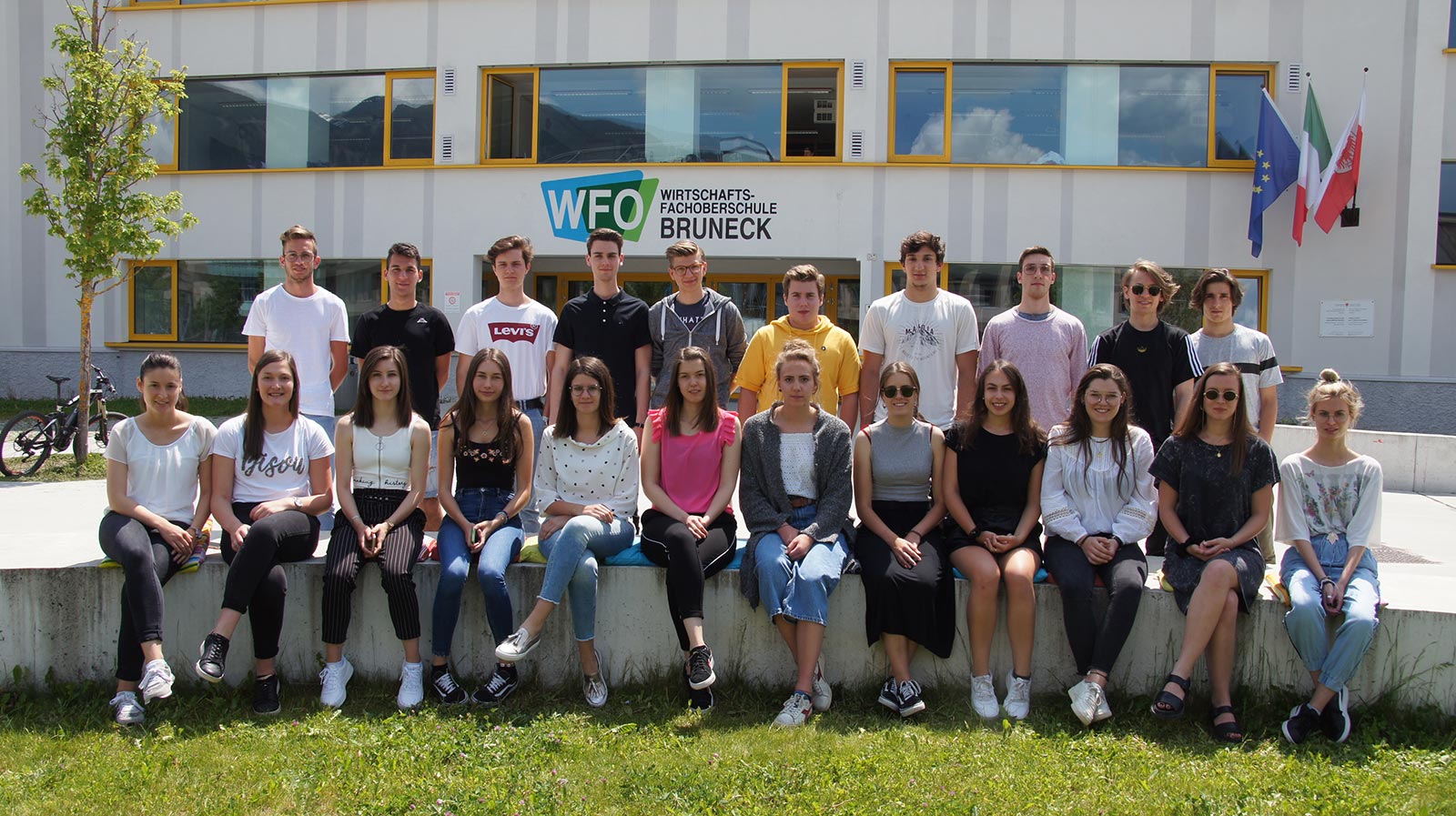 Maturanten der Klasse 5C VFM