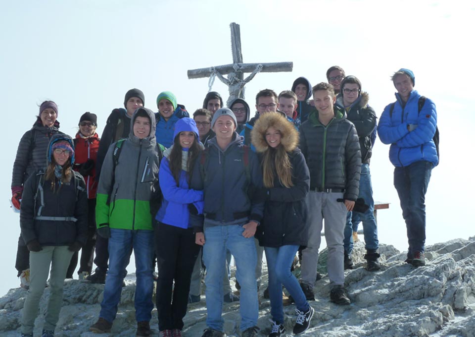 Exkursion auf den Lagazuoi