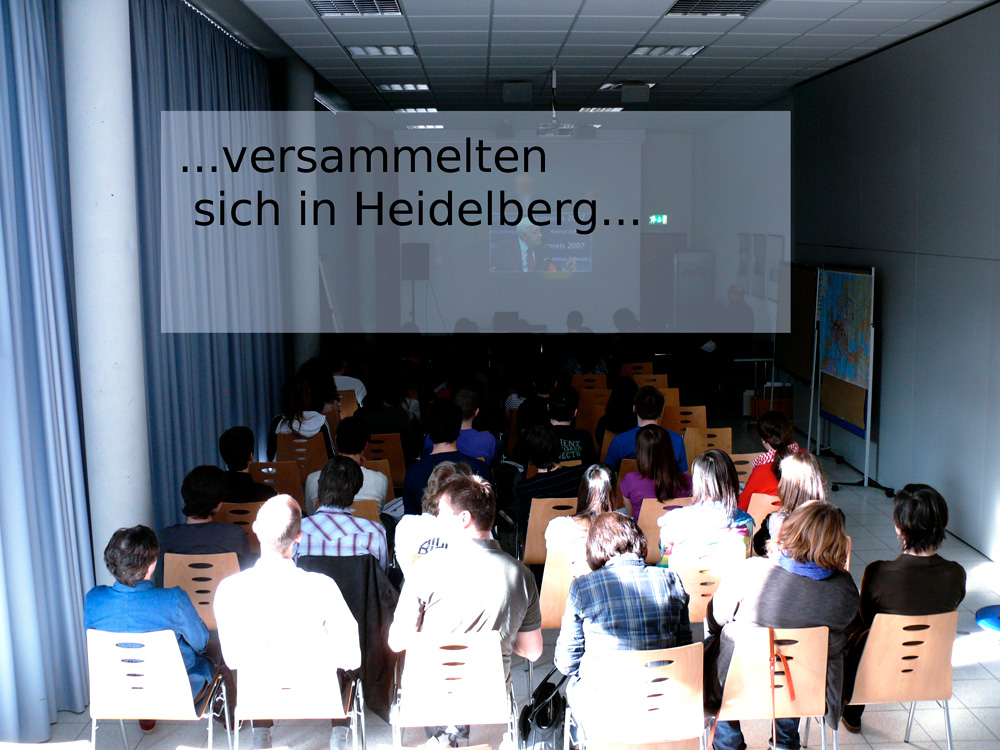 Schulbrücke Europa - Heidelberg 2011