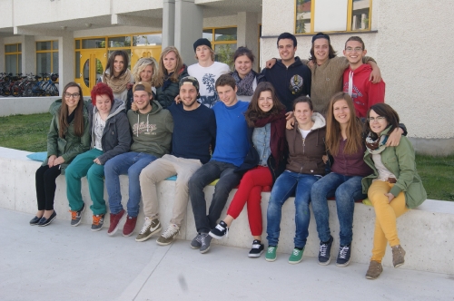Maturanten der Klasse 5A HOB