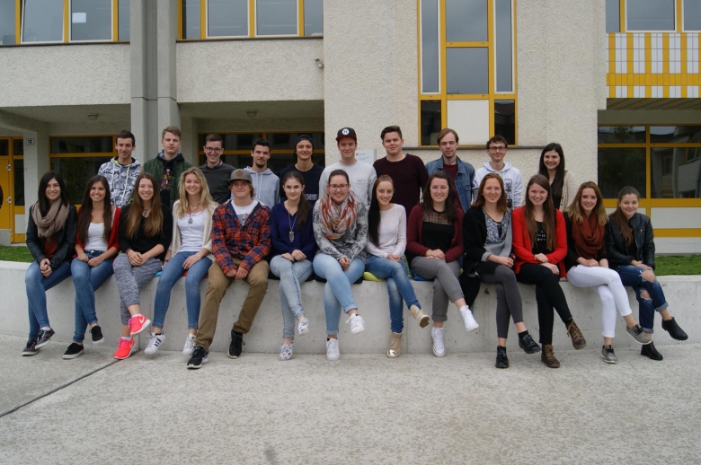 Maturanten der Klasse 5B VFM