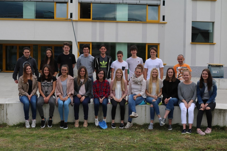 Maturanten der Klasse 5A VFM