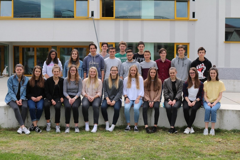 Maturanten der Klasse 5B VFM