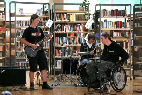 Schulband: Lukas, Micha, Hanno