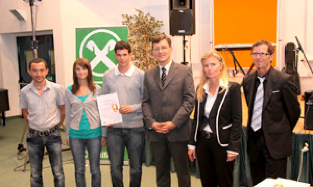 Zertifikatsvergabe der Übungsfirmen