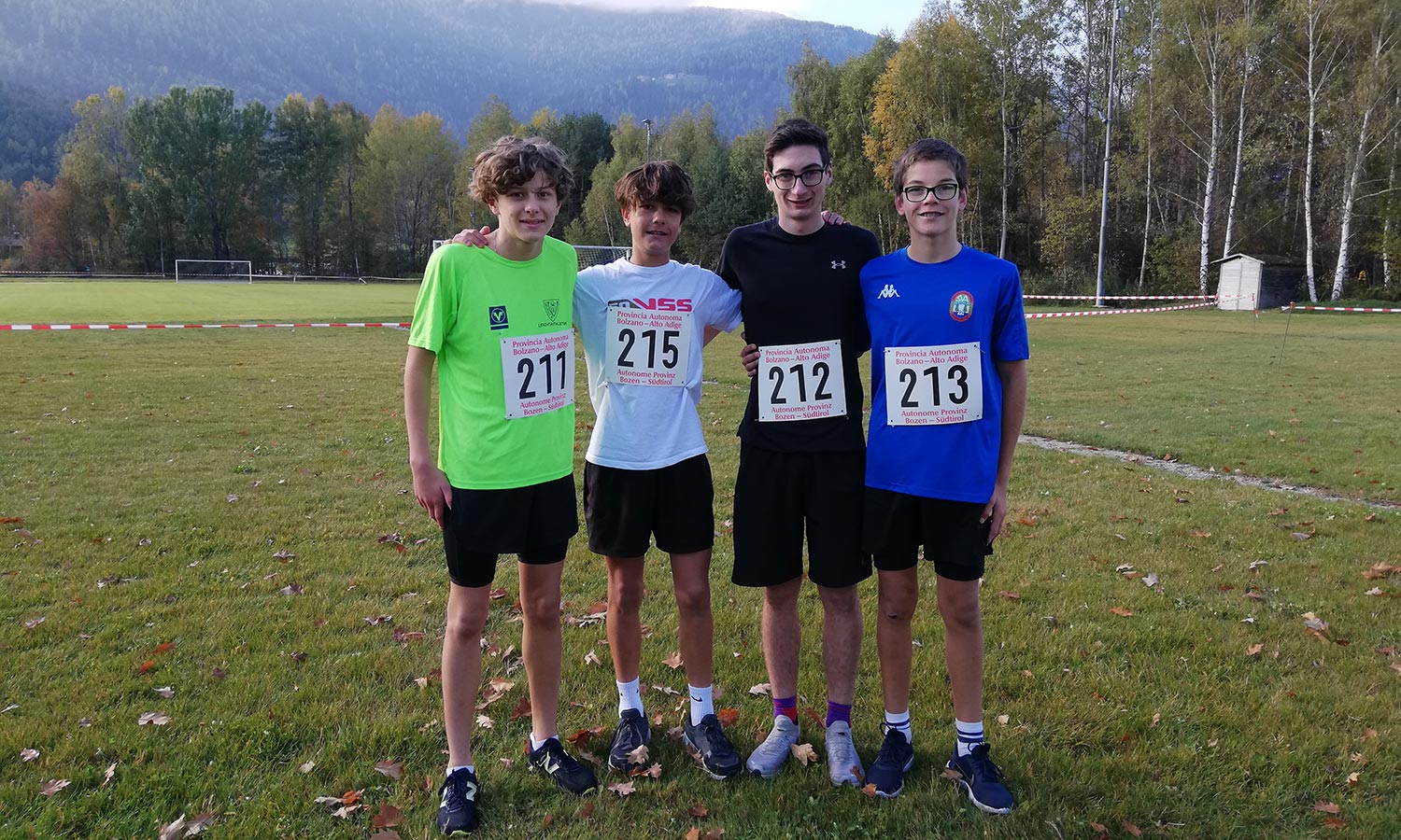 WFO Bruneck gewinnt Mannschaftswertung im Querfeldeinlauf!