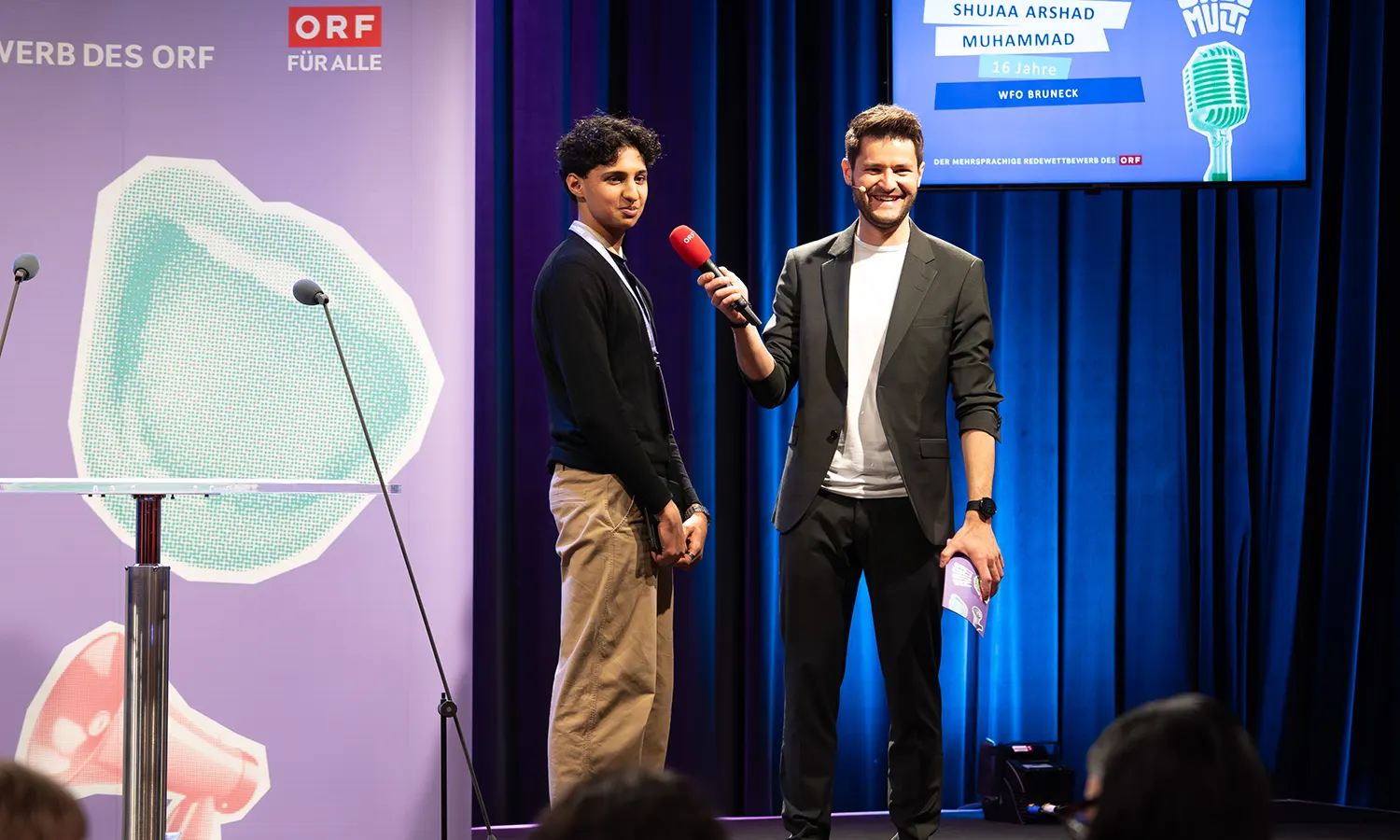 Foto 2: Muhammad Shujaa Arshad bringt auf den Punkt, was seine Generation antreibt.