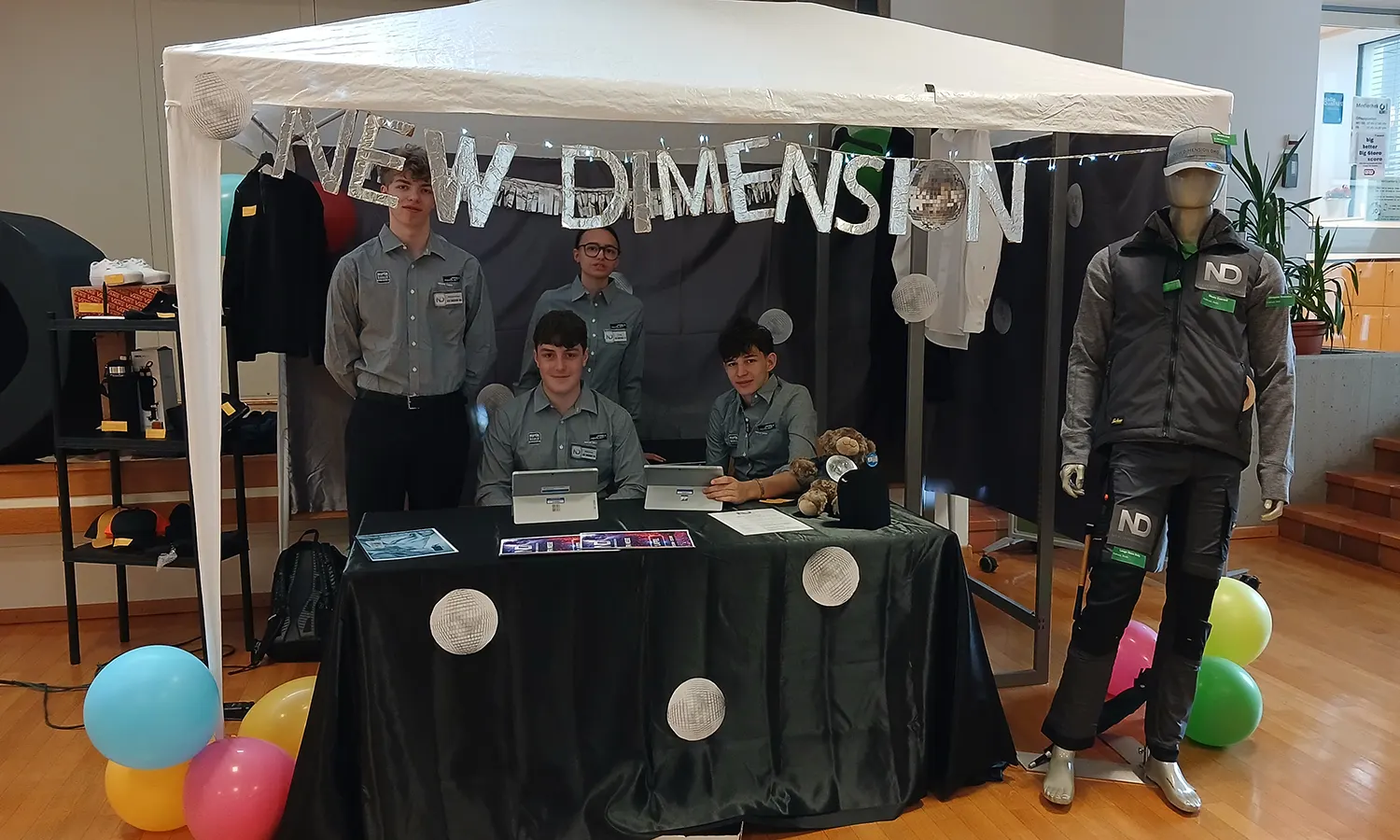 1. Übungsfirmen-Hausmesse an der WFO Bruneck