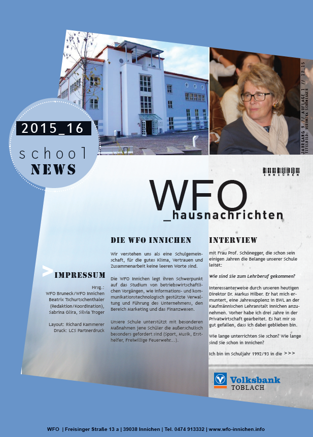 Hausnachrichten 2015/16 - 1